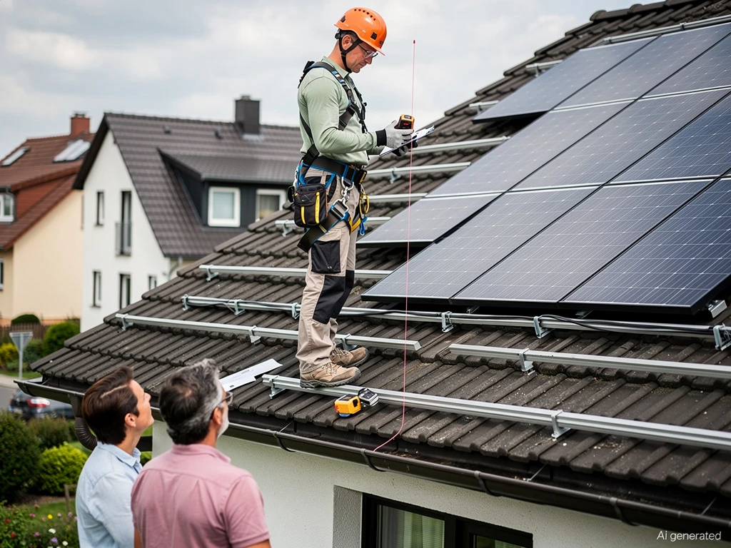 Dachcheck für die Planung einer Photovoltaikanlage